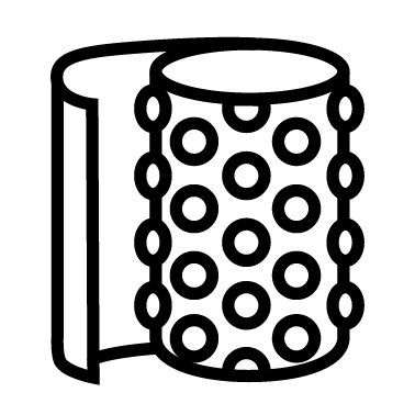 Verpackungsfolie Symbol Verpackungsfolie