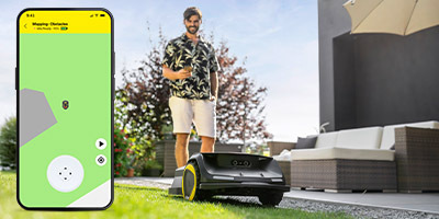 Kärcher robotic lawn mowers with remote control Kärcher robotic lawn mowers with remote control